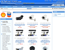 Tablet Screenshot of cctvfactory.com